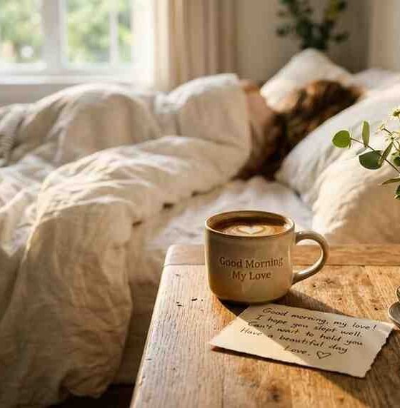 good morning message to my love