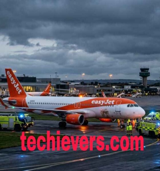 easyjet flight u2238 emergency landing newcastle