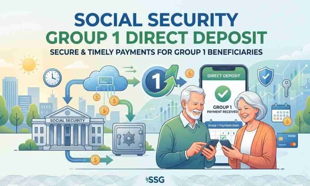 social security group 1 direct deposit