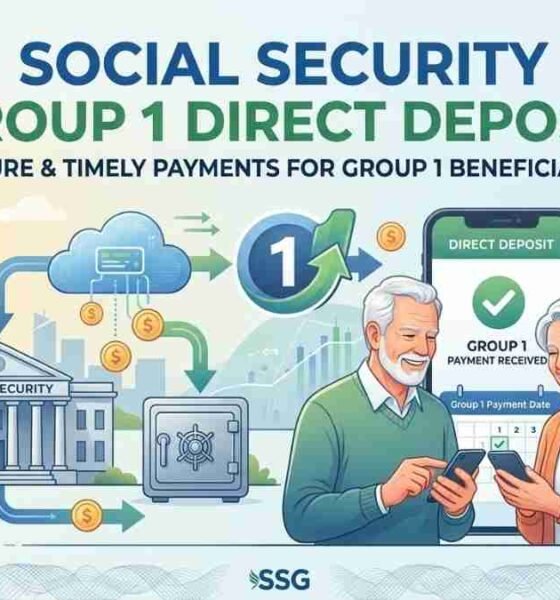 social security group 1 direct deposit