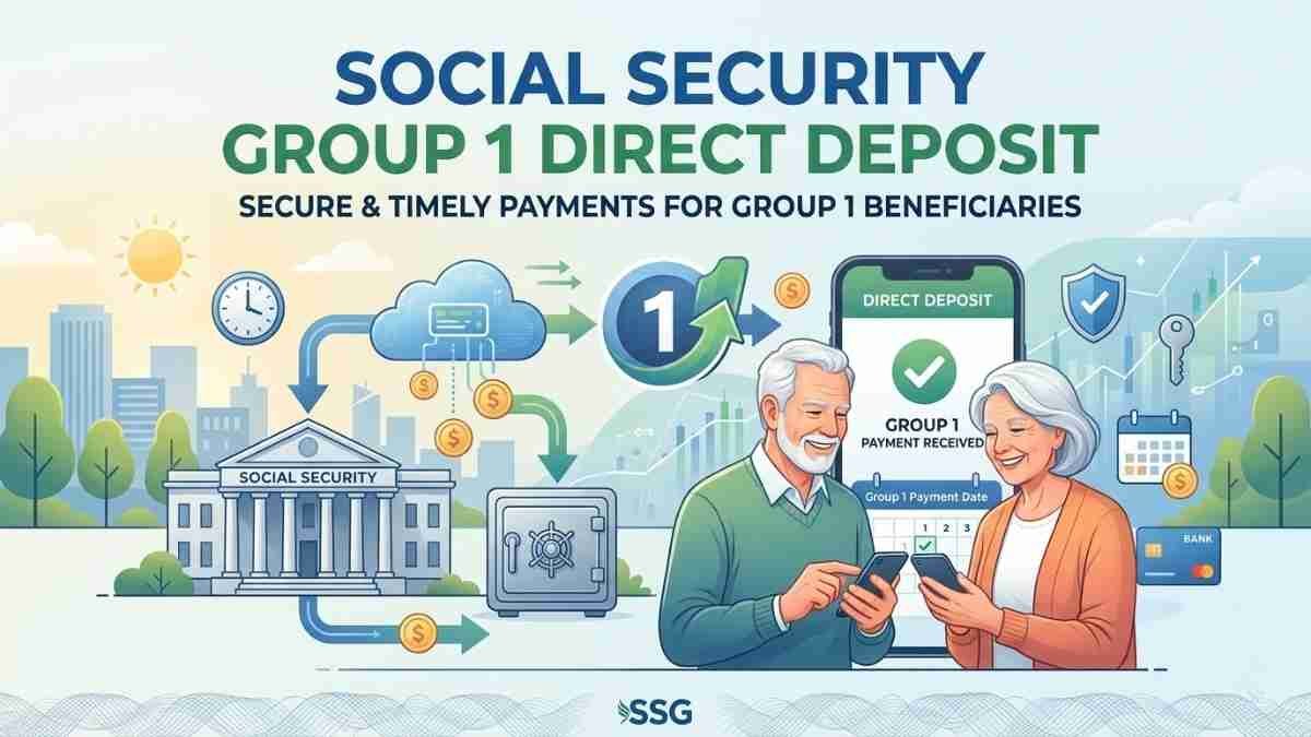 social security group 1 direct deposit
