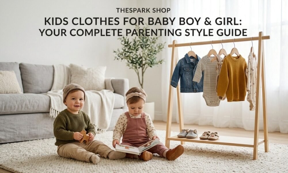 thespark shop kids clothes for baby boy & girl